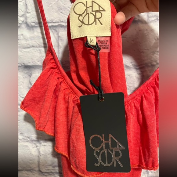 New Chaser Ruffled Tank Medium - Picture 4 of 4